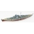 Model Plastikowy - ATLANTIS Models Statek Okręt 1:618 Bismarck German Battleship 16 Inch - AMCM3008